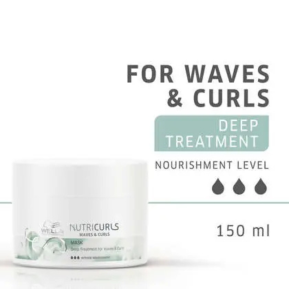 Masque Cheveux Ondulés ou Bouclés - NUTRICURLS - 150ml