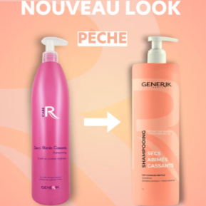 Shampoing Cheveux Secs, Abimés, Cassants - 1000ml