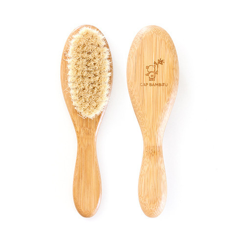 Brosse à Cheveux pour Bébé - 100% Naturelle- CAP BAMBOU