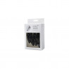 Pinces Sépare-Mèches - Noire - XXL (x1) XL (x2) S (x1)