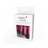 Pinces Sépare-Mèches - Rose - XL (x2)  S (x2)