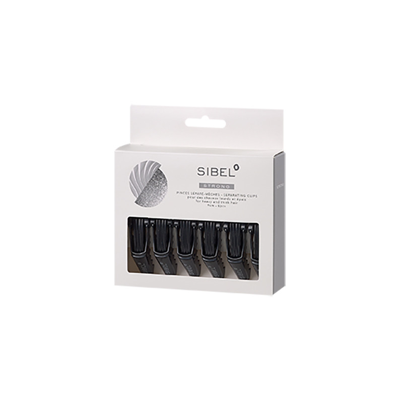 PINCES SEPARE-MECHES 9 CMS X6 NOIR
