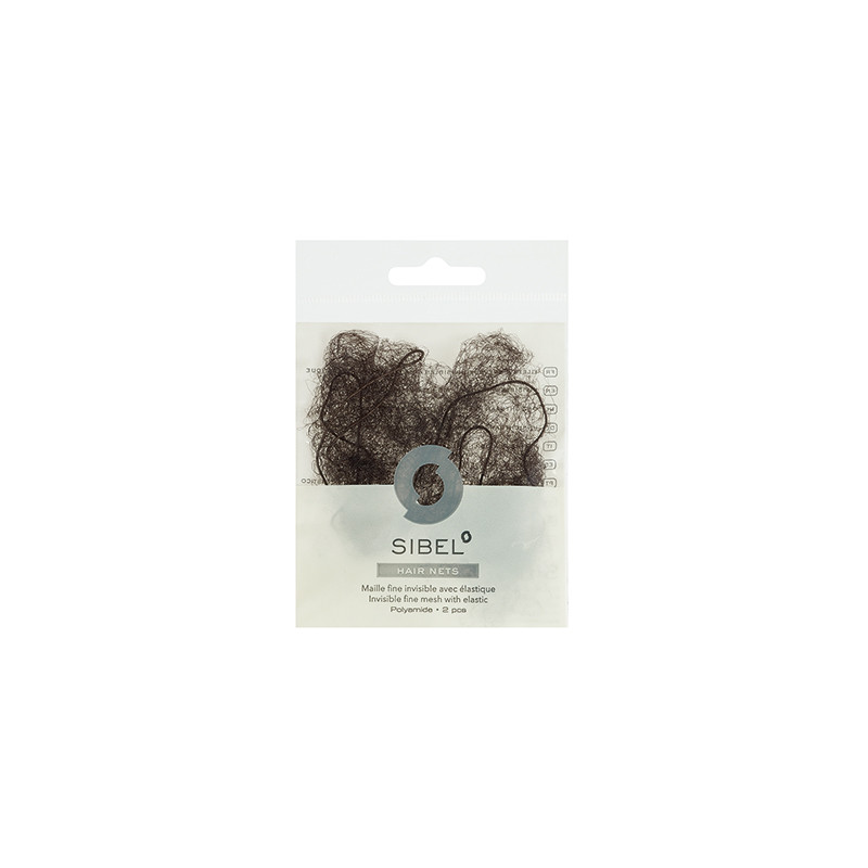 Filet à Chignon - Cheveux Châtains, Noirs (x2)