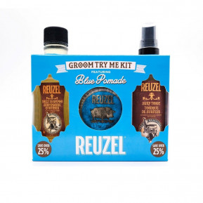 GROOM TRY ME KIT - Blue Pomade