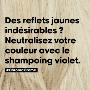Shampoing Neutralisant Violet - CHROMA CREME Série expert - 1500ml