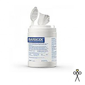 Lingettes désinfectantes barbicide