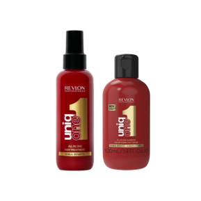 Coffret Shampoing et Spray Sans Rinçage - UNIQ ONE