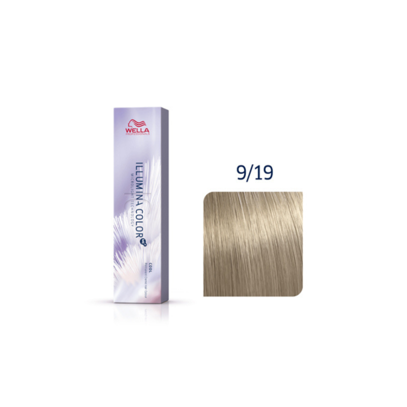 illumina-9/19-blond-très-clair-cendré-fumé-wella-professionals