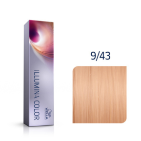 illumina-9/43-blond-très-clair-doré-cuivré-wella-professionals